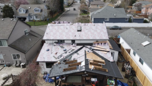 residential roof installation