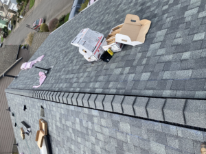 new roof installation