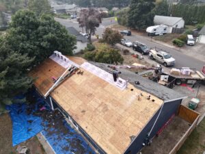 residential roof installation