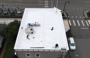 flat roofing installation